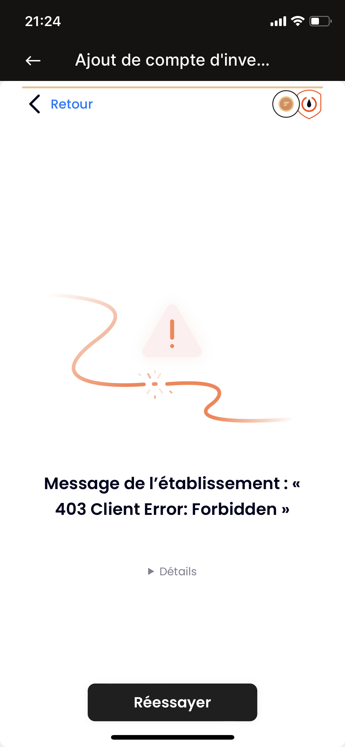 Résolu] Connexion October impossible - Aide 🆘 - Forum Finance n°1 pour les  investisseurs en France - Finary