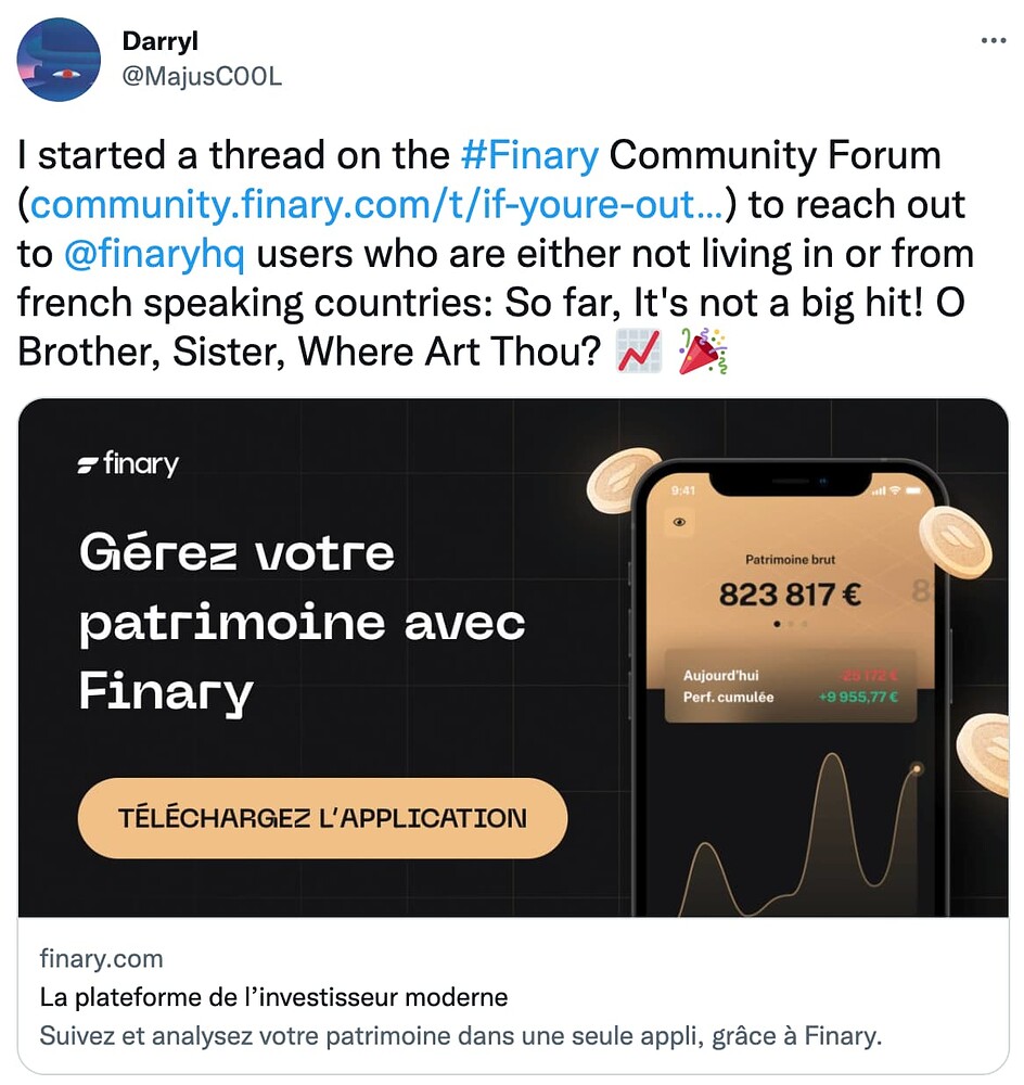 [Live] Votre nouveau programme de parrainage Finary 💳 Discussions Finary 🔥 Forum Finance n°1