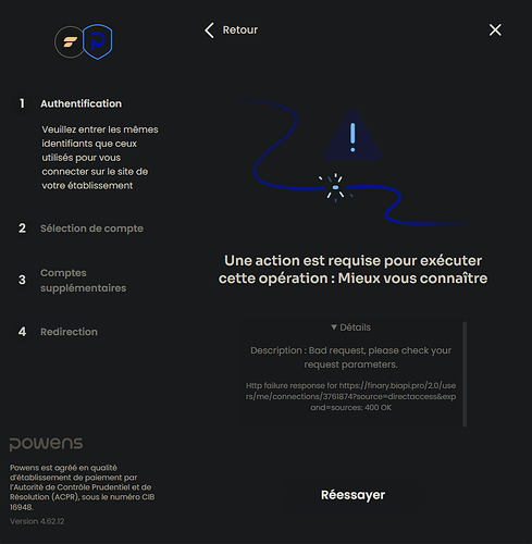 Erreur web