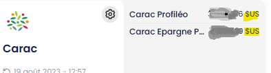 CARAC en $