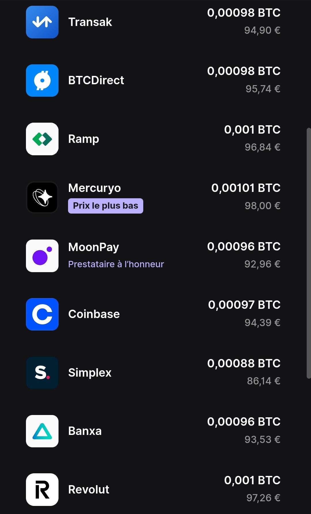 Frais Mtpelerin vs Binance vs Ledger LIve - Crypto 🤖 - Forum Finance n°1  pour les investisseurs en France - Finary